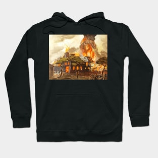 pyramid of fire 1929 - Charles Burchfield Hoodie